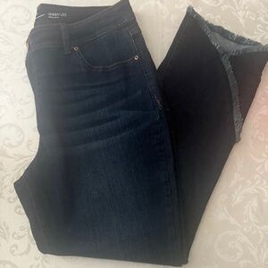 INC INTERNATIONAL CONCEPTS Jeans Blue Ankle Mid Rise Skinny Leg Regular Size 10